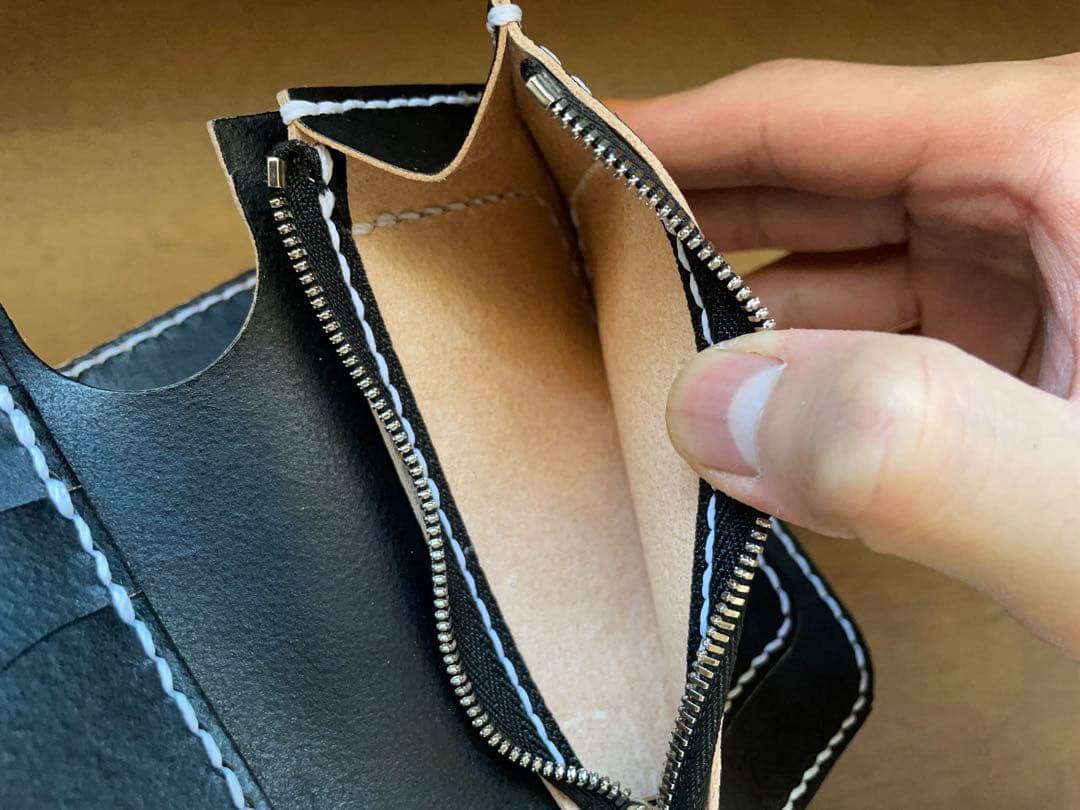 姫路レザー ミドルバイカーズウォレット