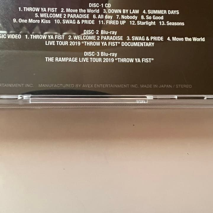 THE RAMPAGE アルバムセット　Blu-ray