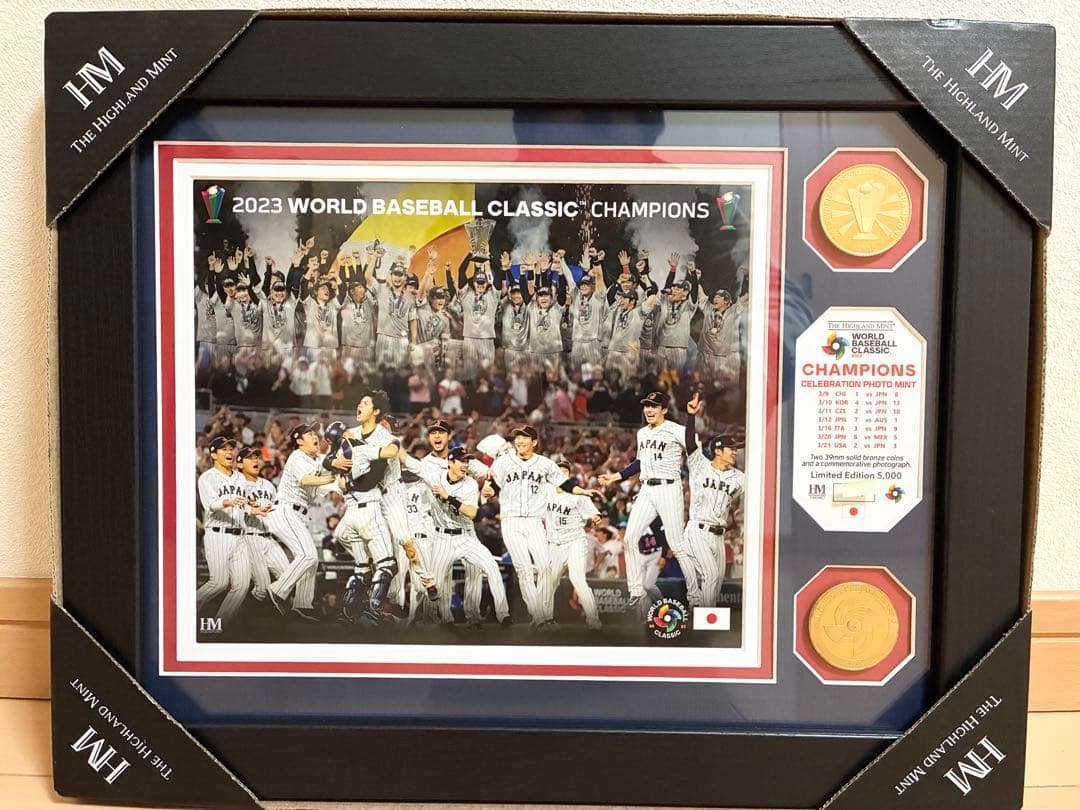 WBC 2023 優勝記念　侍JAPAN ダブルフォトミント