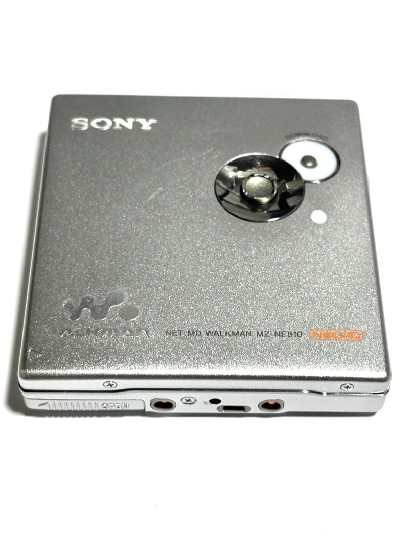 SONY MDウォークマン MZ-NE810 動作品 本体のみ シルバー
