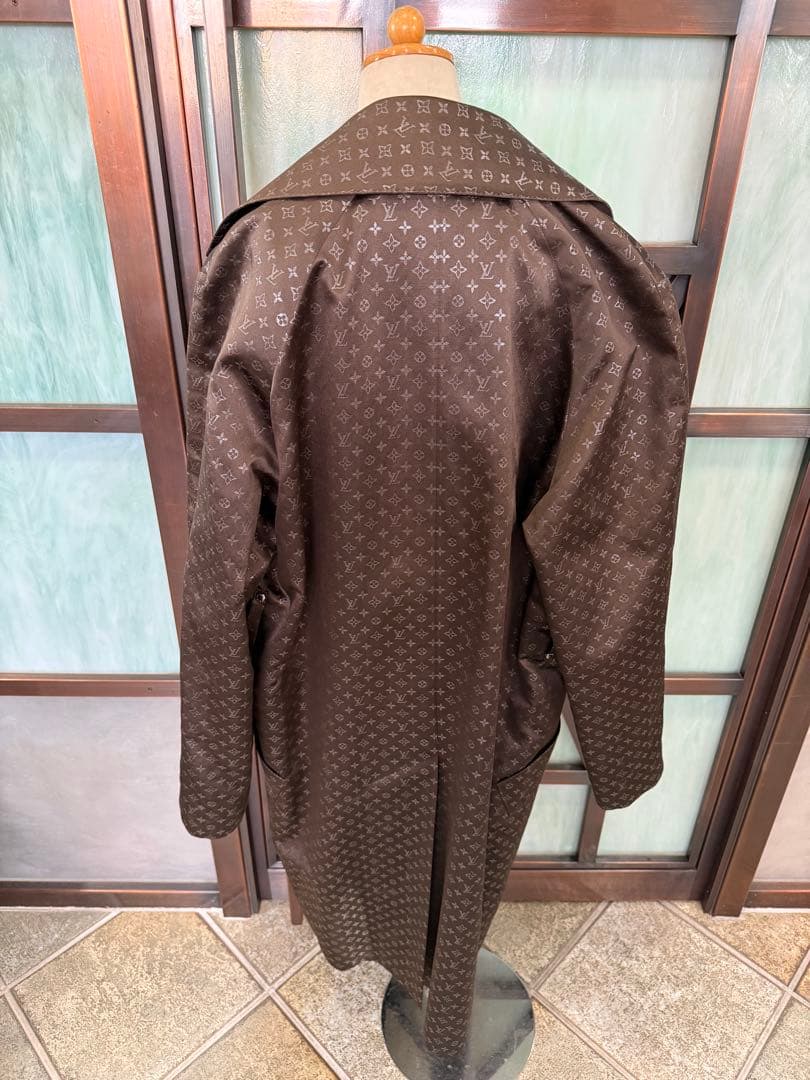 ルイヴィトン　モノグラムLOUIS VUITTON トレンチコート　サイズ36