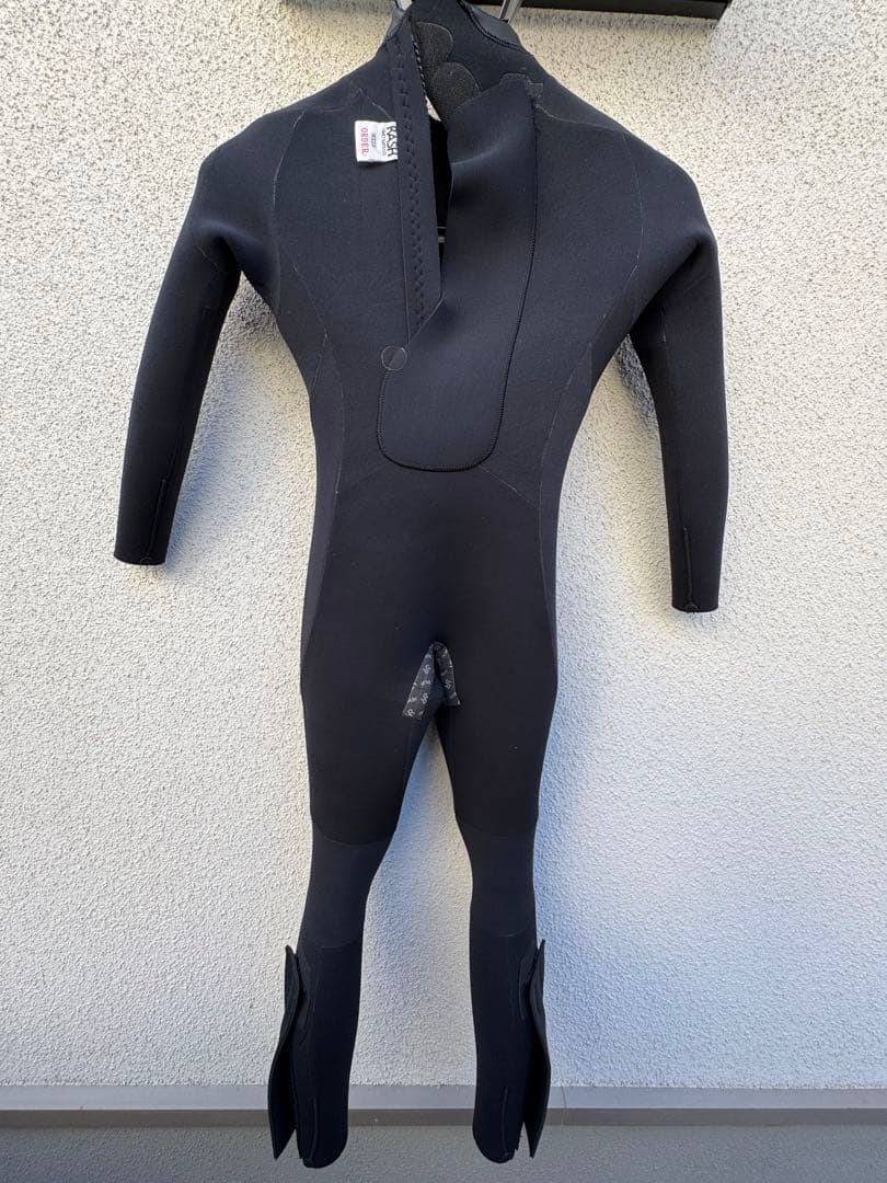 RASH ウエットスーツフルスーツ 黒/ピンク