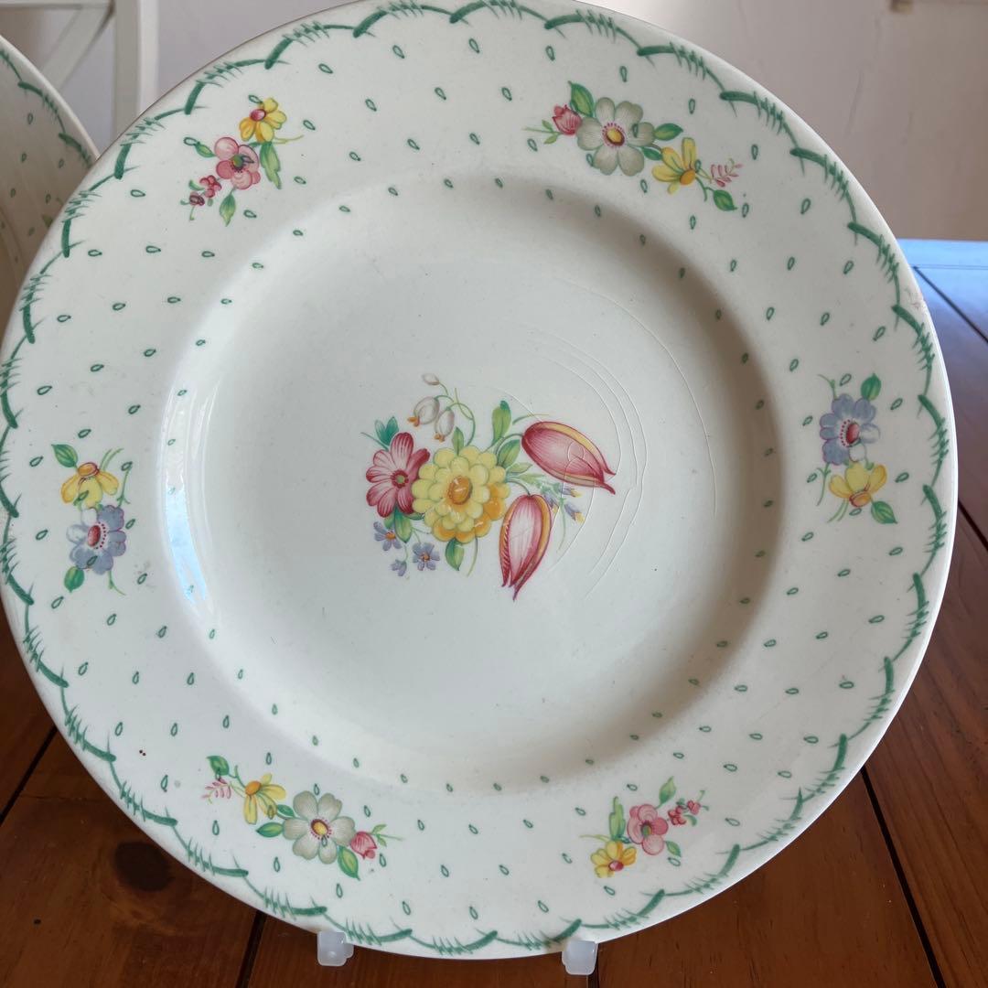 スージークーパー プランタン　グリーン　ティーセット