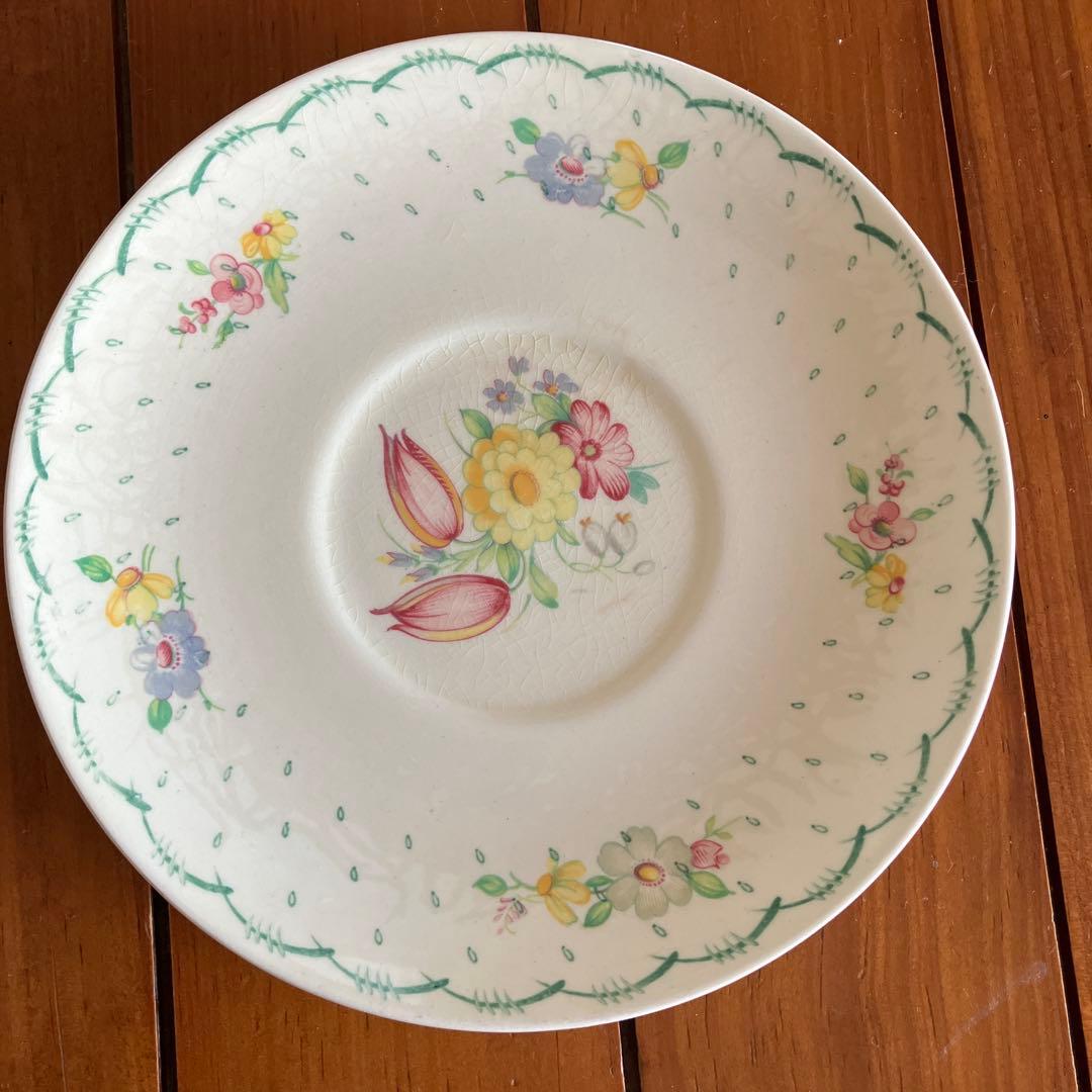 スージークーパー プランタン　グリーン　ティーセット