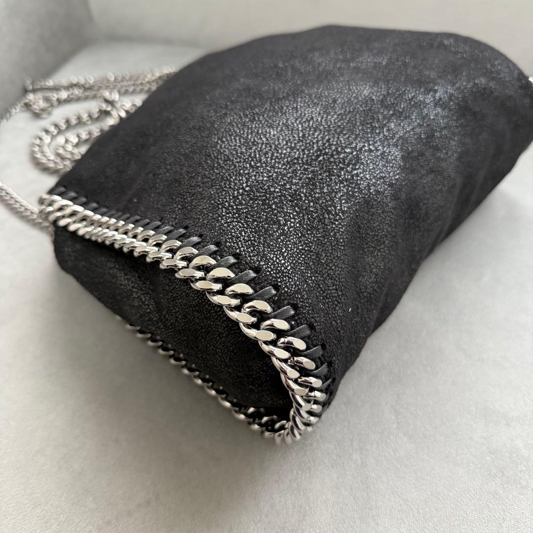 ステラマッカートニー ファベラ ミニ ショルダーバッグ トートバッグ ブラック