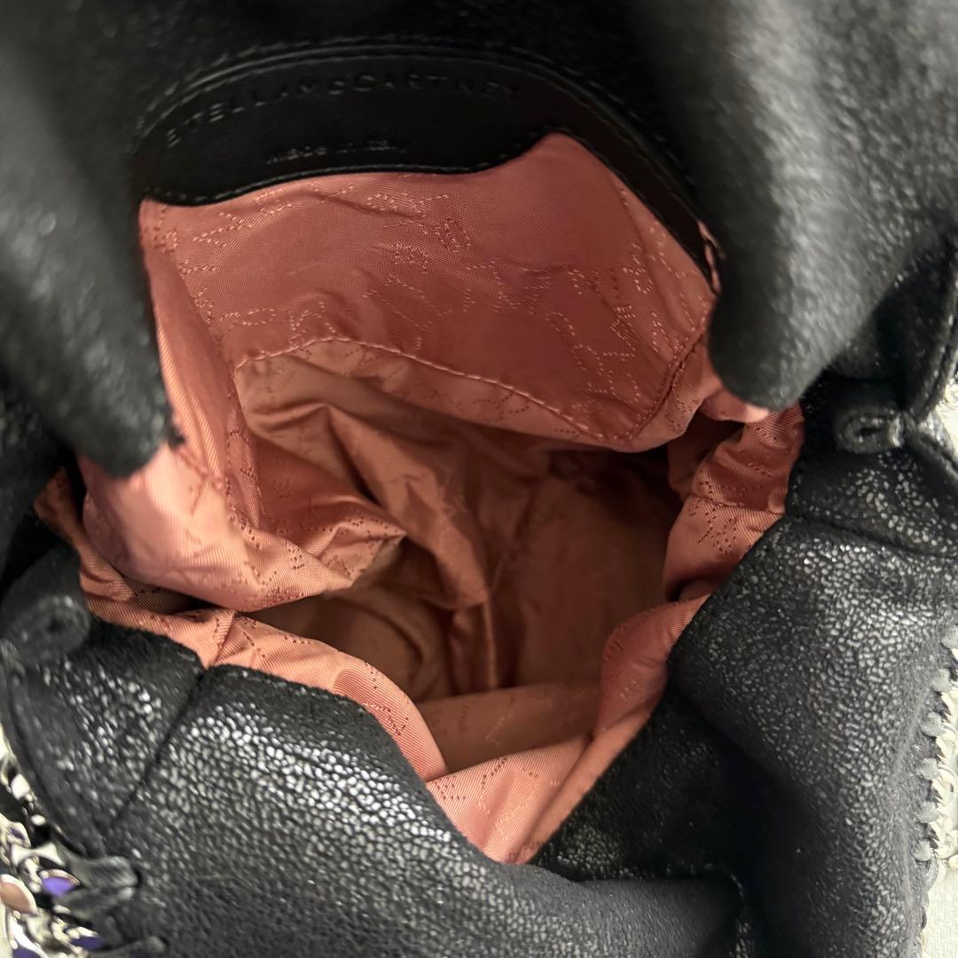 ステラマッカートニー ファベラ ミニ ショルダーバッグ トートバッグ ブラック