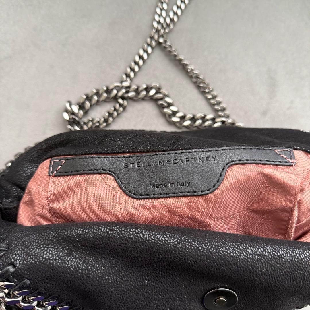 ステラマッカートニー ファベラ ミニ ショルダーバッグ トートバッグ ブラック