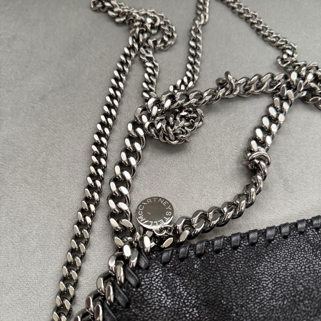 ステラマッカートニー ファベラ ミニ ショルダーバッグ トートバッグ ブラック