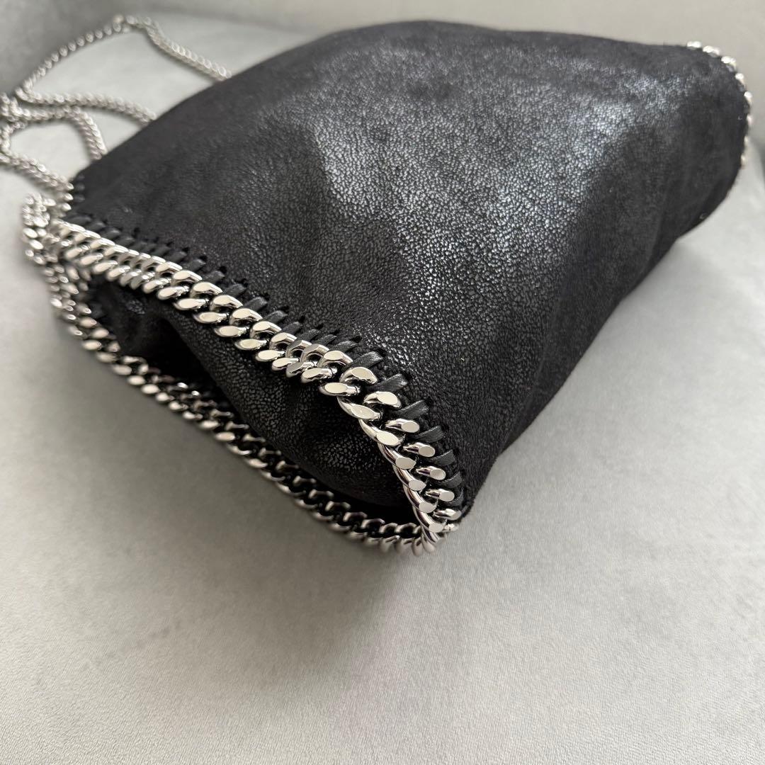 ステラマッカートニー ファベラ ミニ ショルダーバッグ トートバッグ ブラック