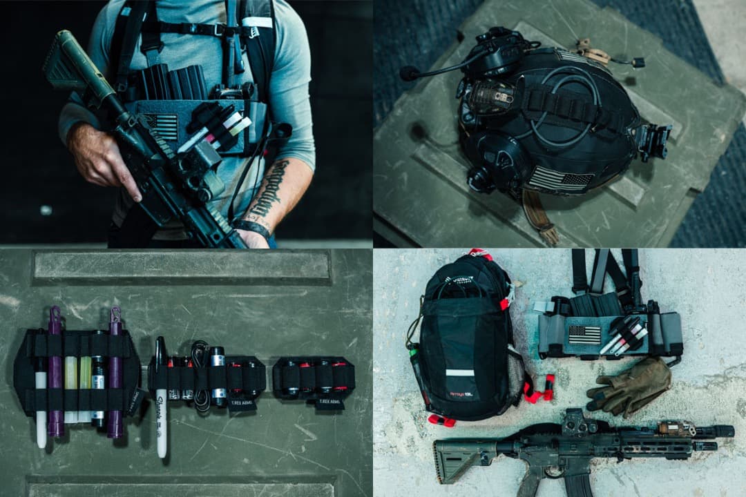 T.REX ARMS 5.56 Ready ウルフグレー + サイリウムホルダー