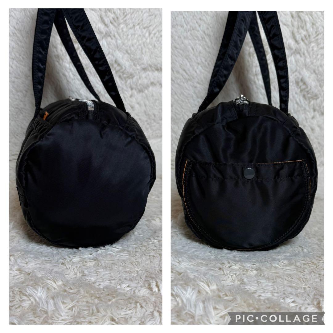 極美品　PORTER　ポーター　タンカー　ミニボストンバッグ　Lサイズ　ブラック