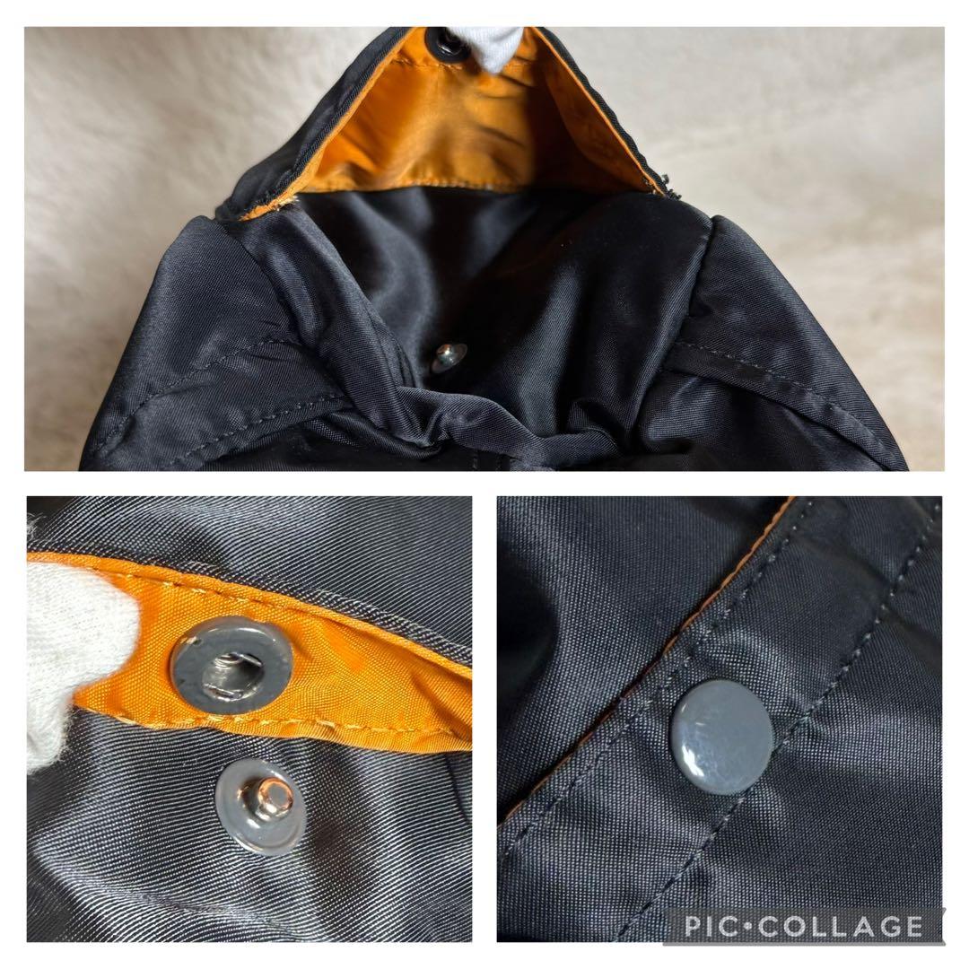 極美品　PORTER　ポーター　タンカー　ミニボストンバッグ　Lサイズ　ブラック