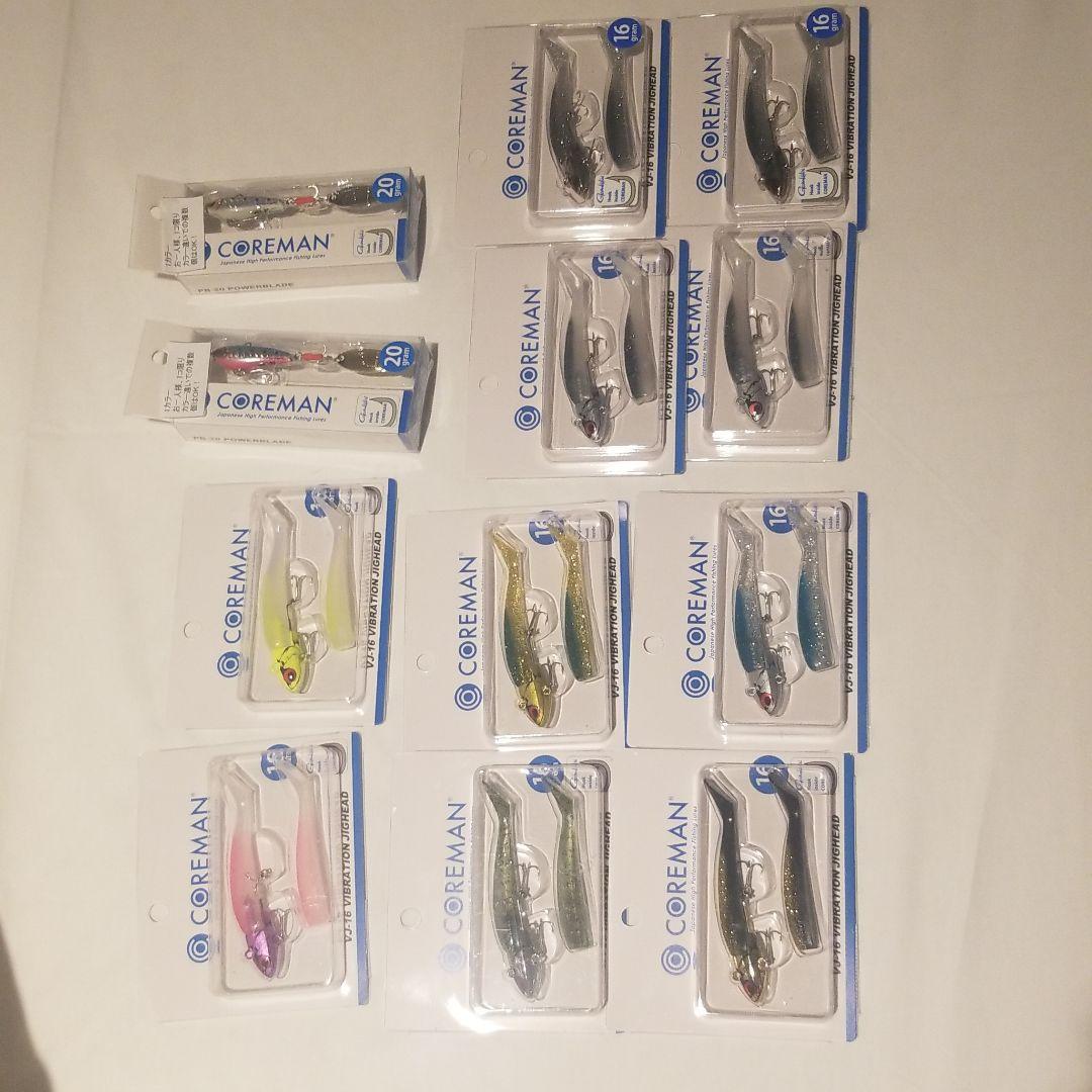 希少ルアーCOREMANコアマン12個セット全て新品未使用