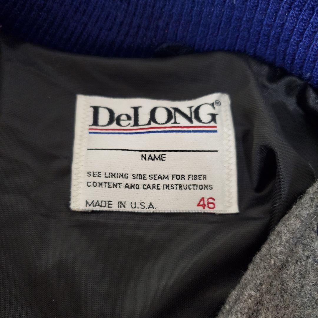 ジャケット・アウター DeLONG NEW YORK METS WOOL JACKET