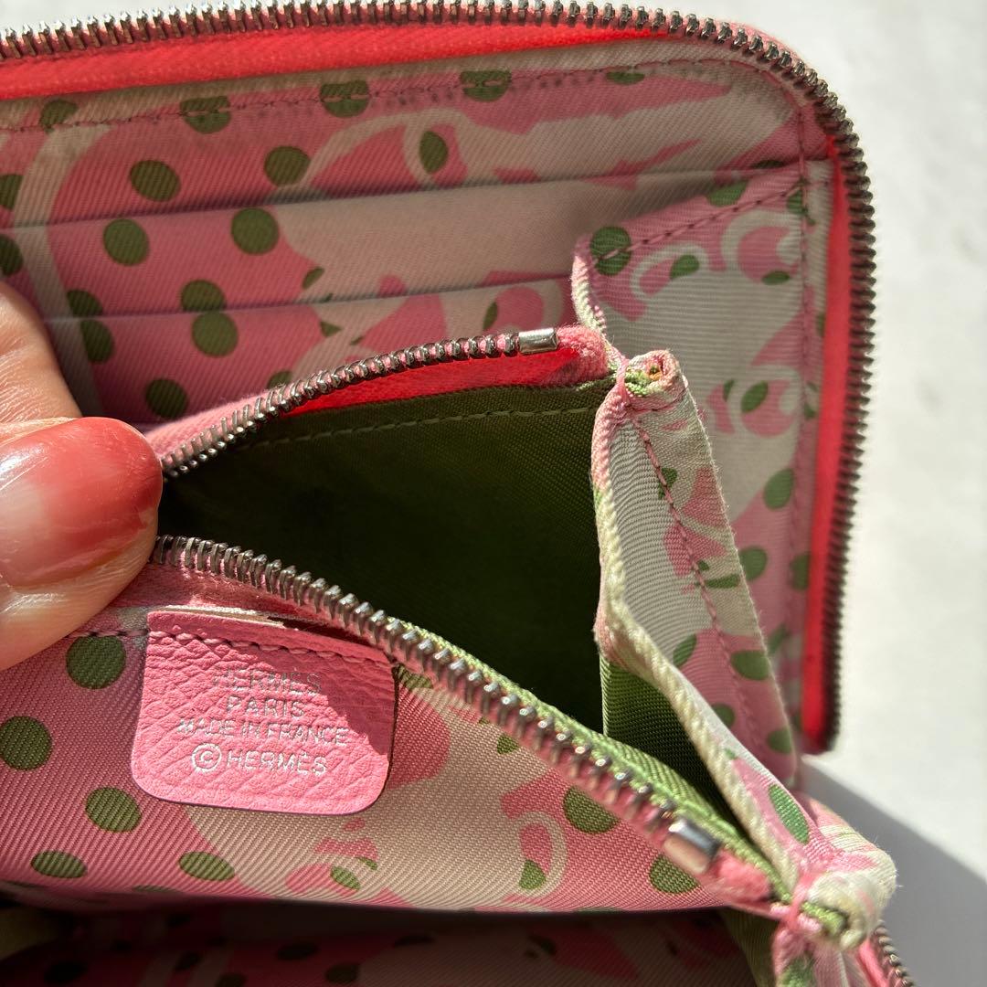 m*s様 HERMES エルメス　シルクイン コンパクト　ローズコンフェッティ