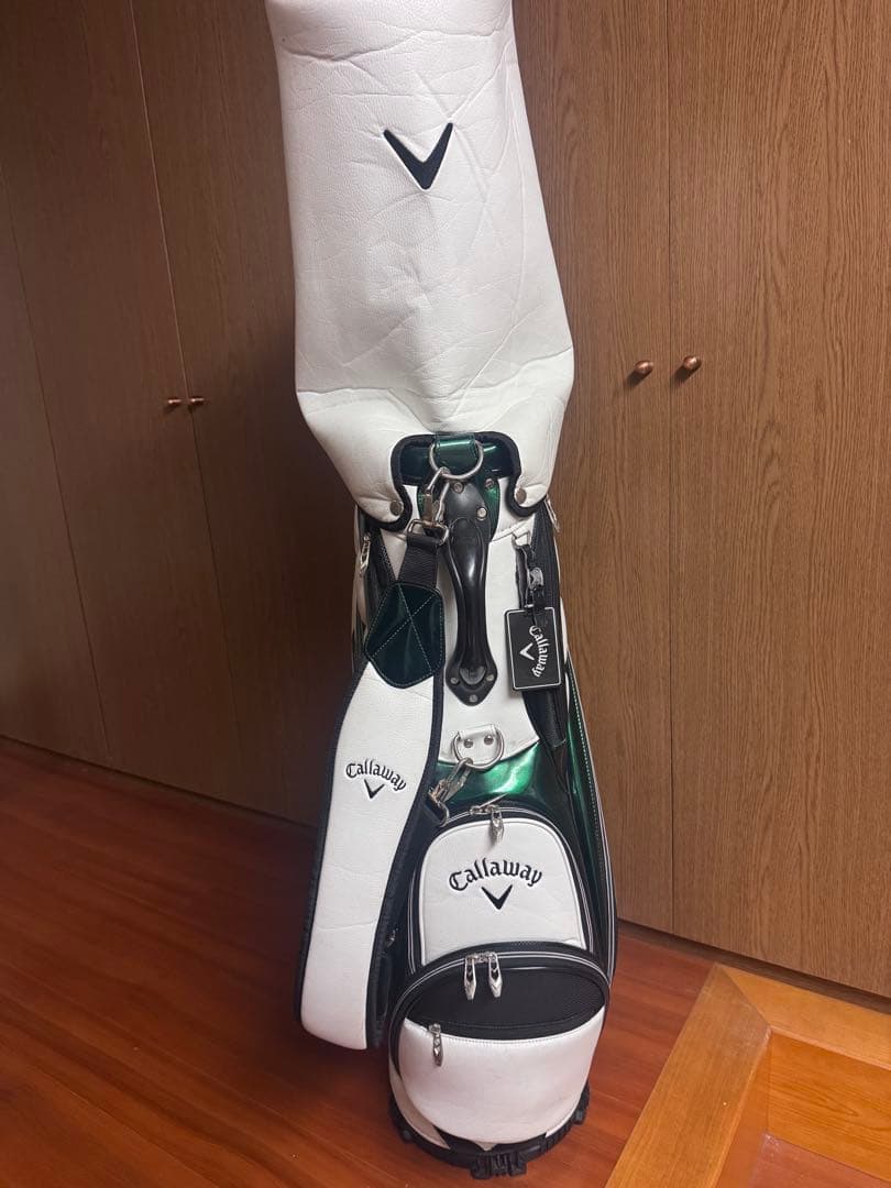 Callaway キャディバッグ ホワイト/グリーン