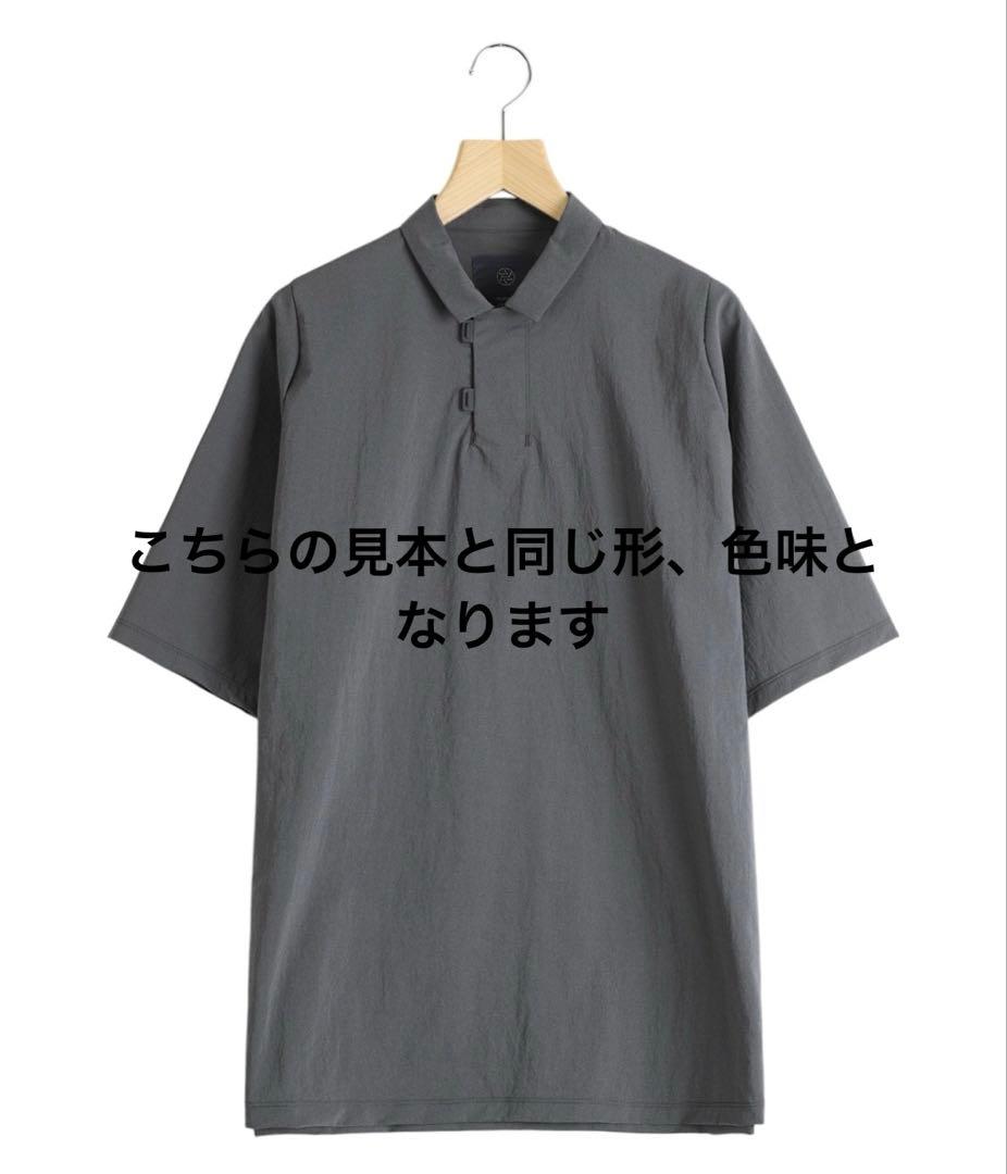 TEATORA cartridge polo shirts DR グレー（1）