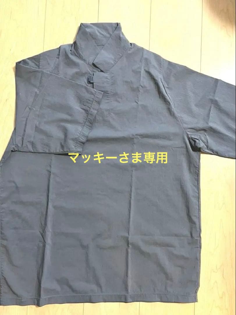 TEATORA cartridge polo shirts DR グレー（1）