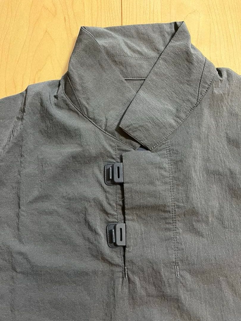 TEATORA cartridge polo shirts DR グレー（1）