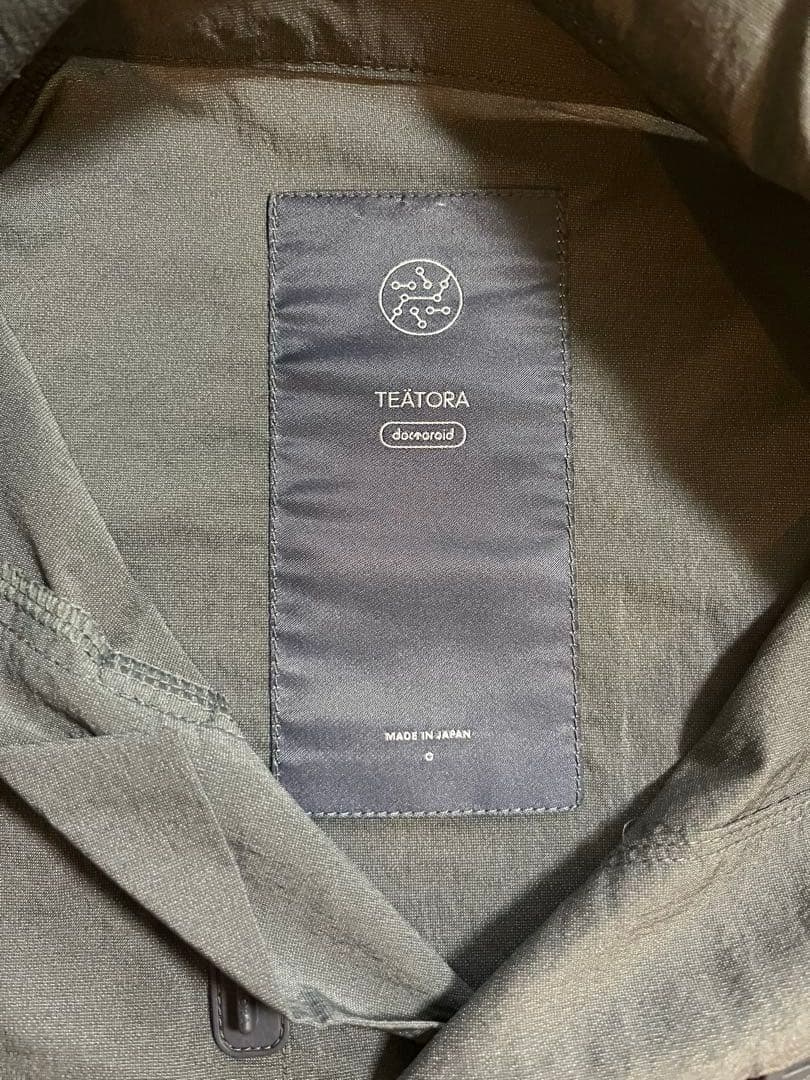 TEATORA cartridge polo shirts DR グレー（1）