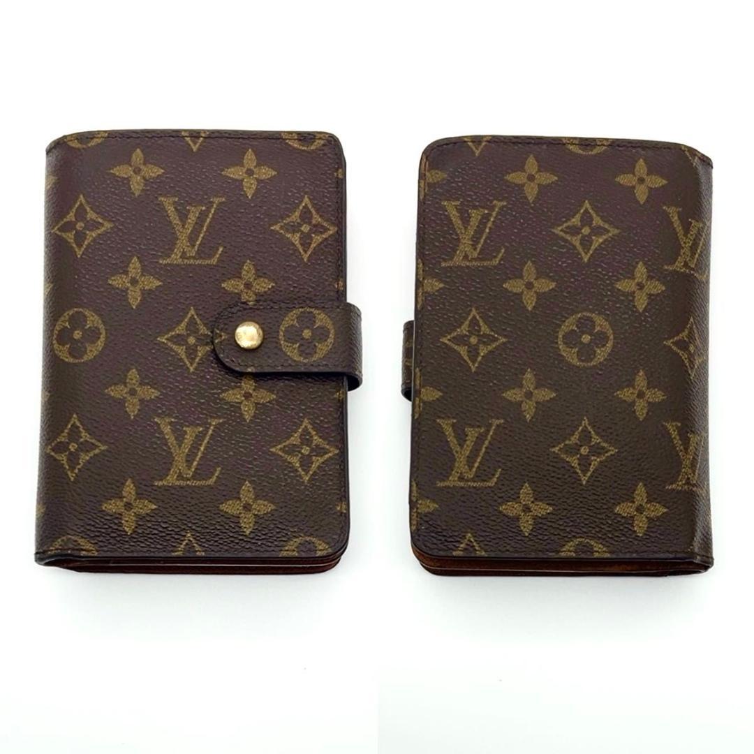 ルイヴィトン ポルトパピエジップ 二つ折り財布 モノグラム 男女兼用