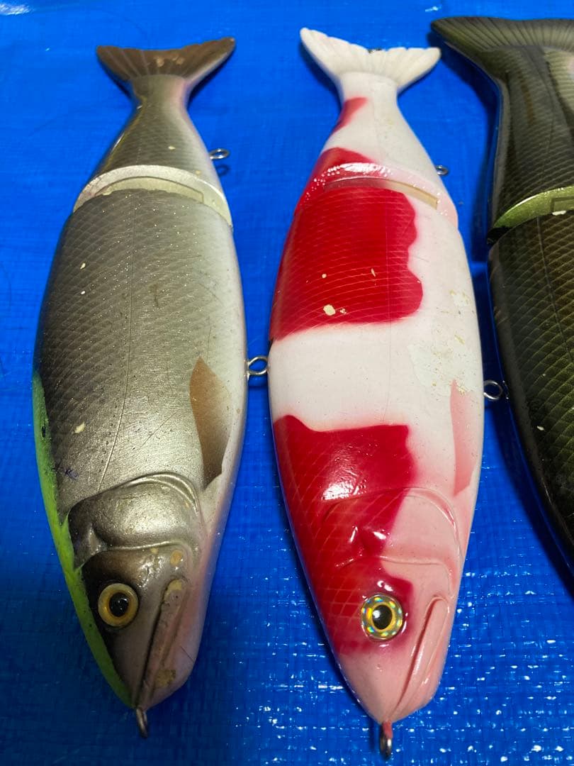 玄人ルアー　MONGILL320尺鮎×2 BIGMAMA320謎ルアー230mm