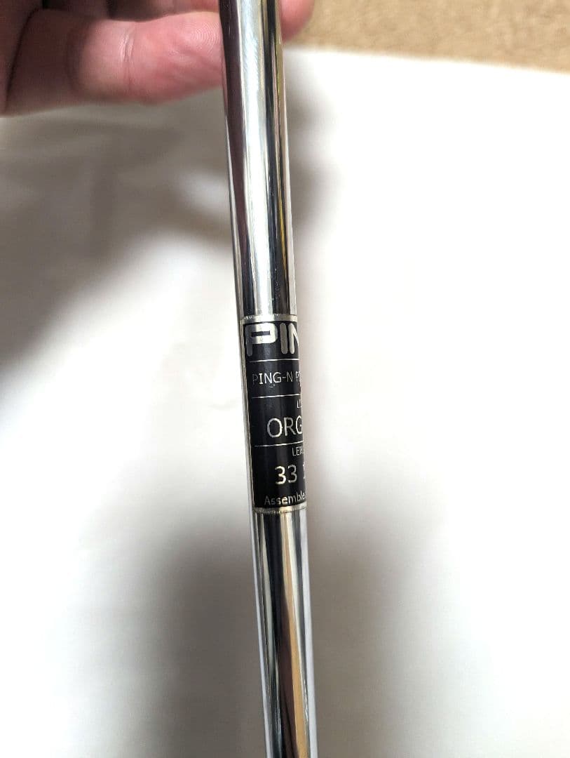 PING パター 青いグリップ