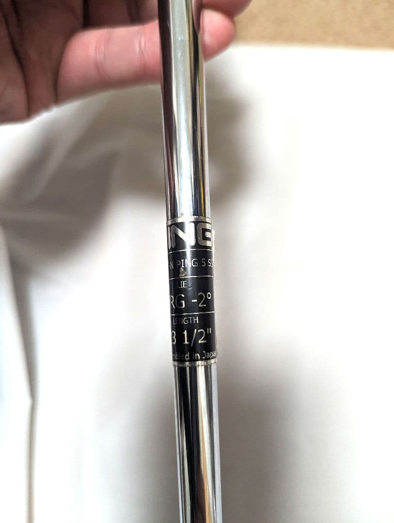 PING パター 青いグリップ