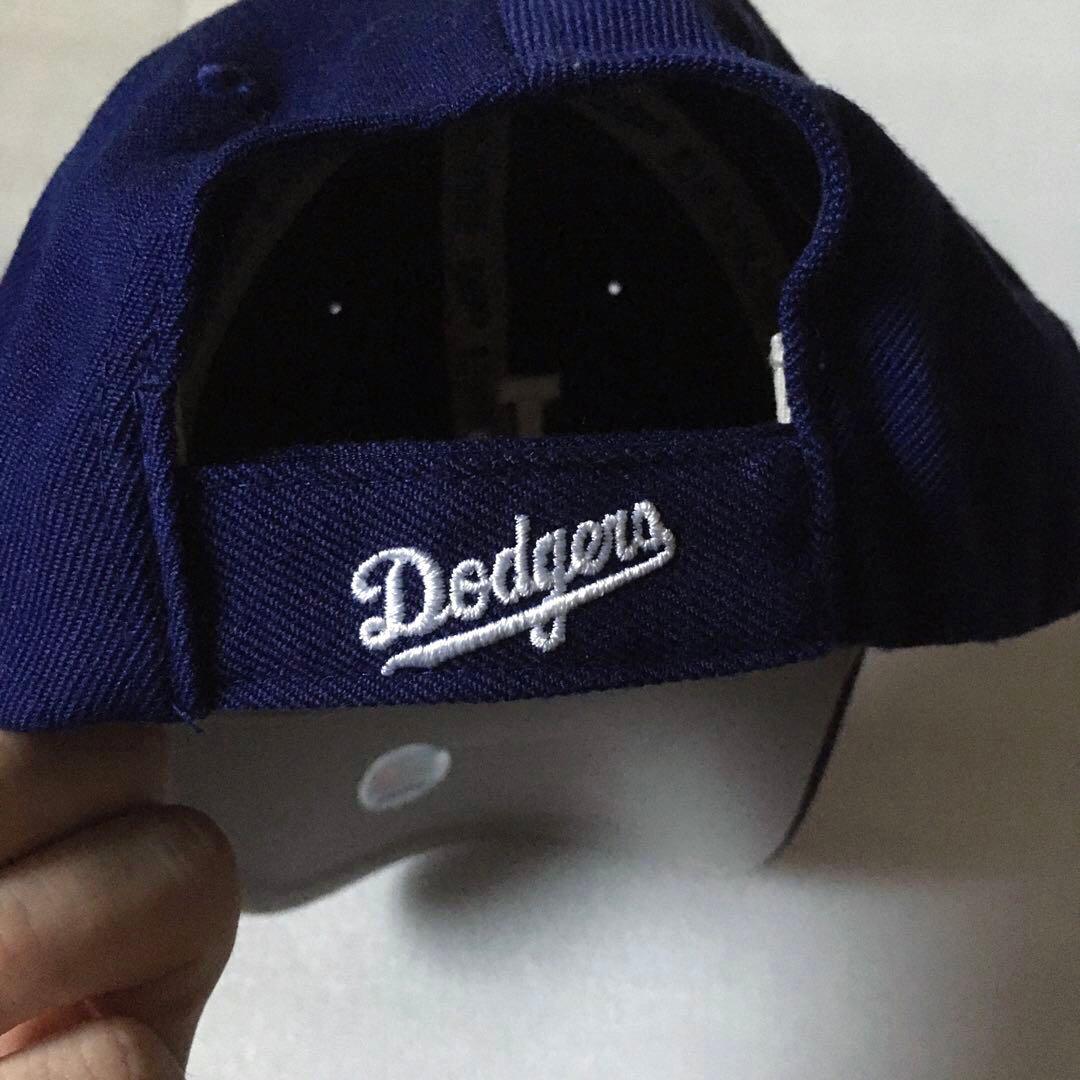 90s 未使用品 NIKE Dodgers ウール キャップ ドジャース MLB