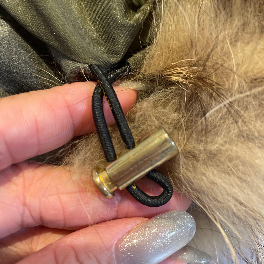 げんごろう丸様•*¨*•.¸♬︎美品 TATRAS 迷彩柄 フード付きダウンベスト