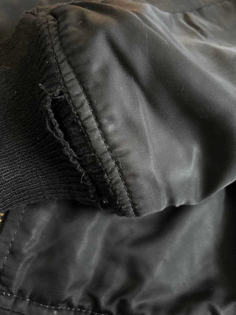 Vintage 90’s Alpha MA-1 黒レアMサイズ USA製