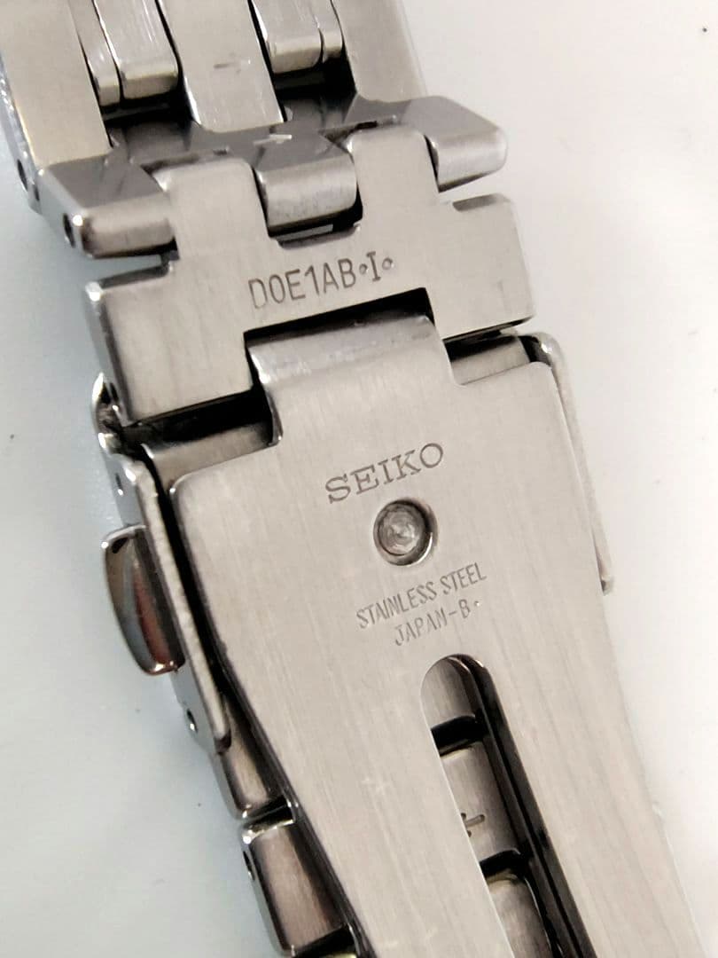 【ラグ幅約19mm、約16cm、美品】グランドセイコー　　純正　ステンレスベルト