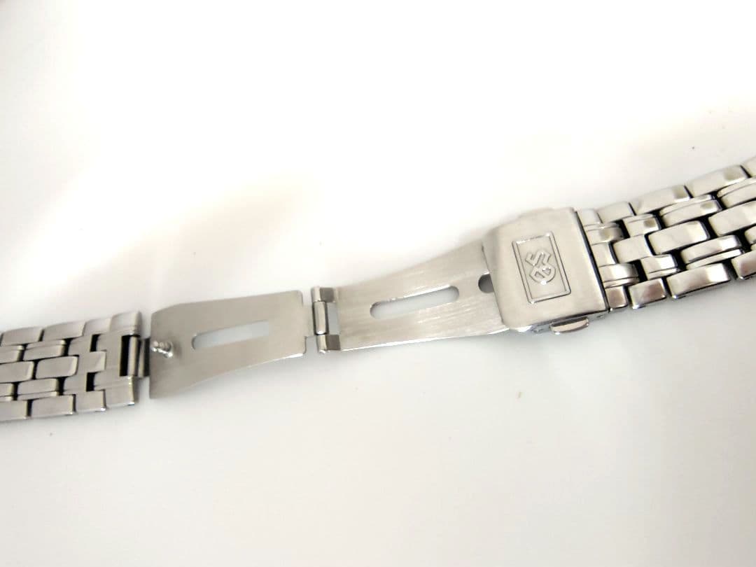 【ラグ幅約19mm、約16cm、美品】グランドセイコー　　純正　ステンレスベルト