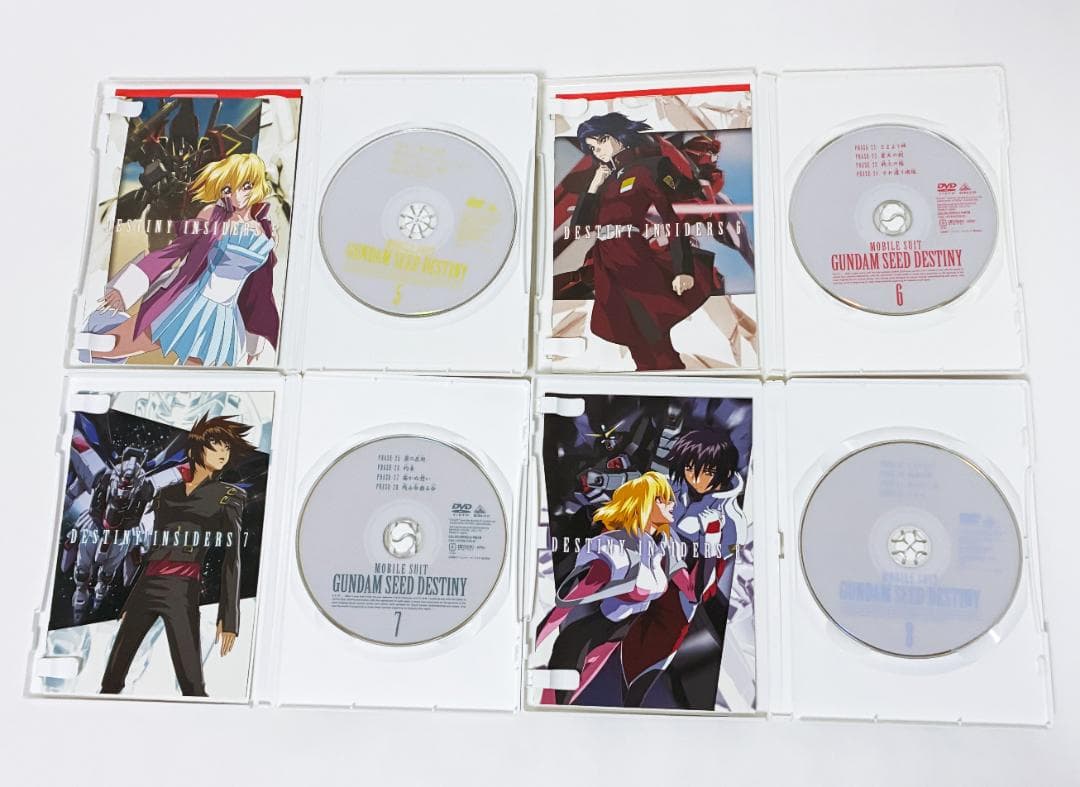セルDVD 機動戦士ガンダムSEED 全13巻 & DESTINY 全13巻
