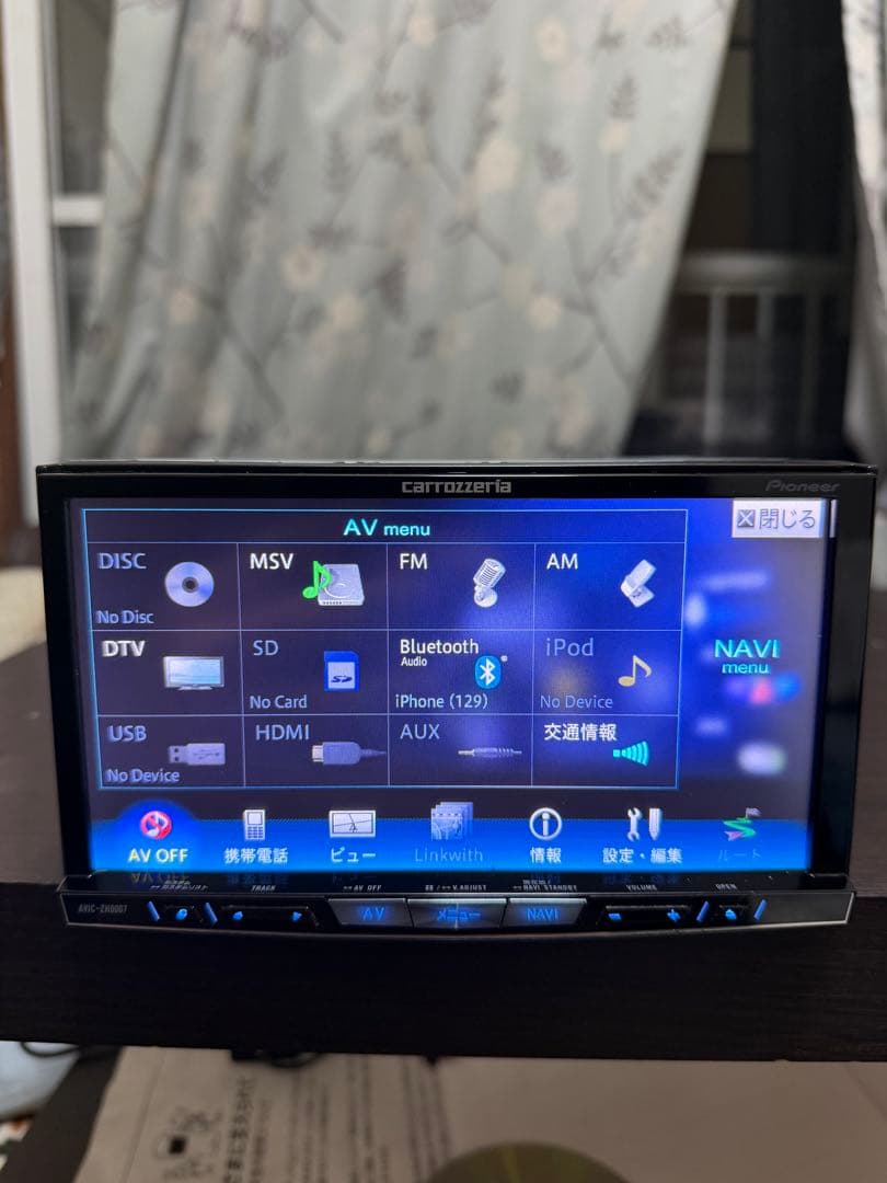 AVIC-ZH0007 地図データ2023