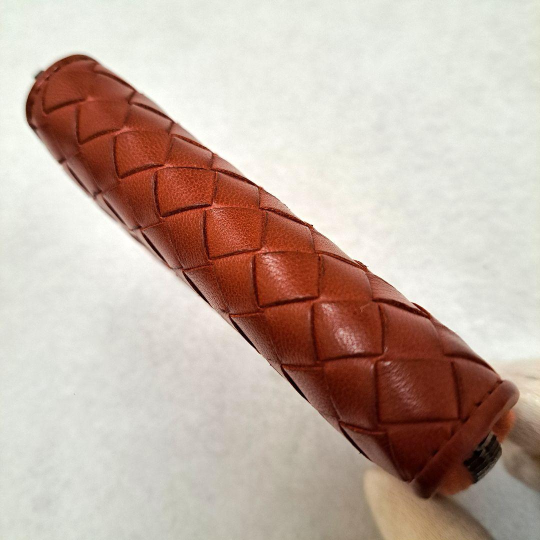 【美品】ボッテガヴェネタ　イントレチャート　ケース　小銭入れ　レザー本革