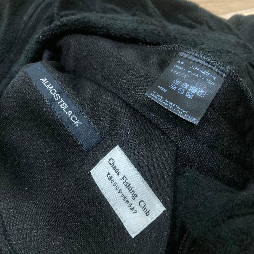 ALMOSTBLACK×CHAOS FISHING CLUB セットアップ