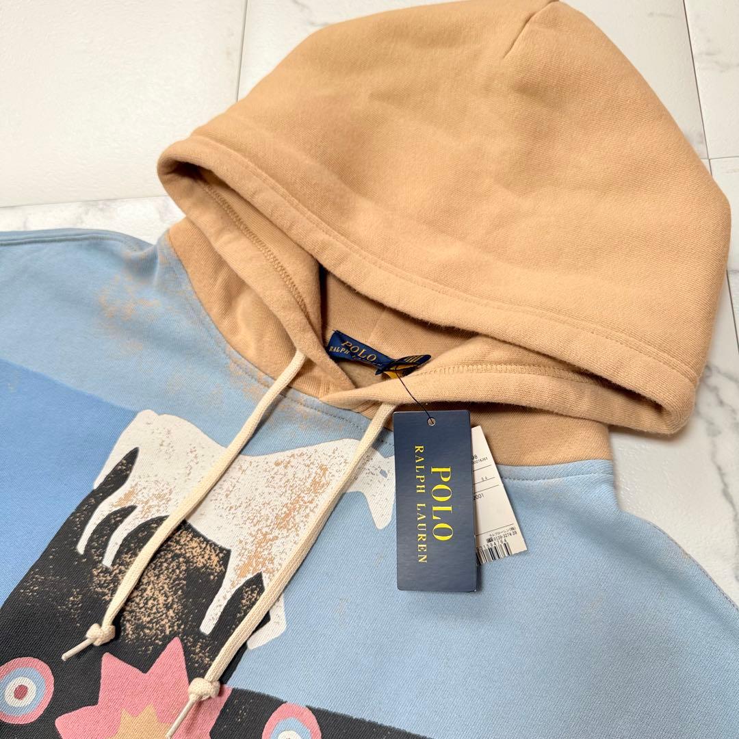 ポロ ラルフローレン ホース 馬柄 フーディー　スウェット パーカー S 未使用