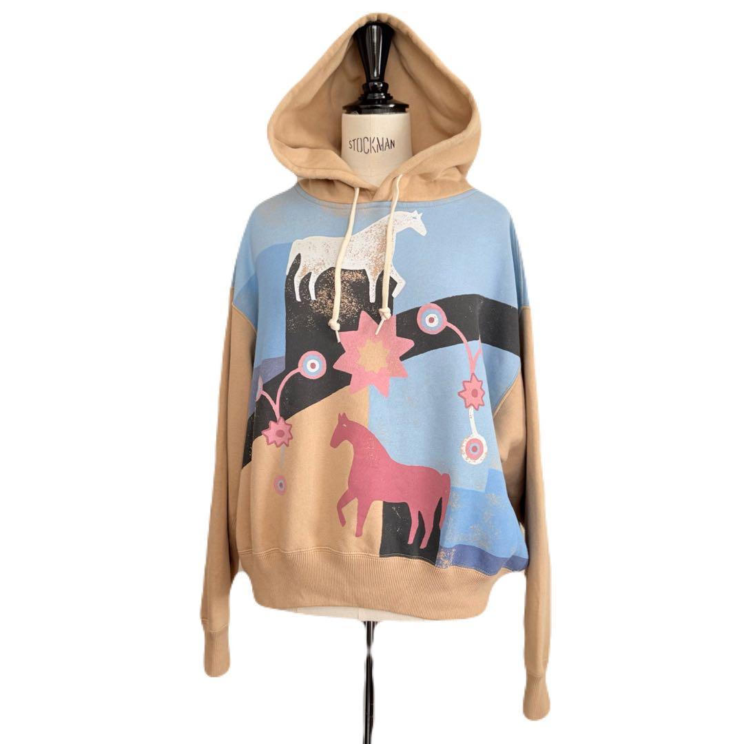 ポロ ラルフローレン ホース 馬柄 フーディー　スウェット パーカー S 未使用