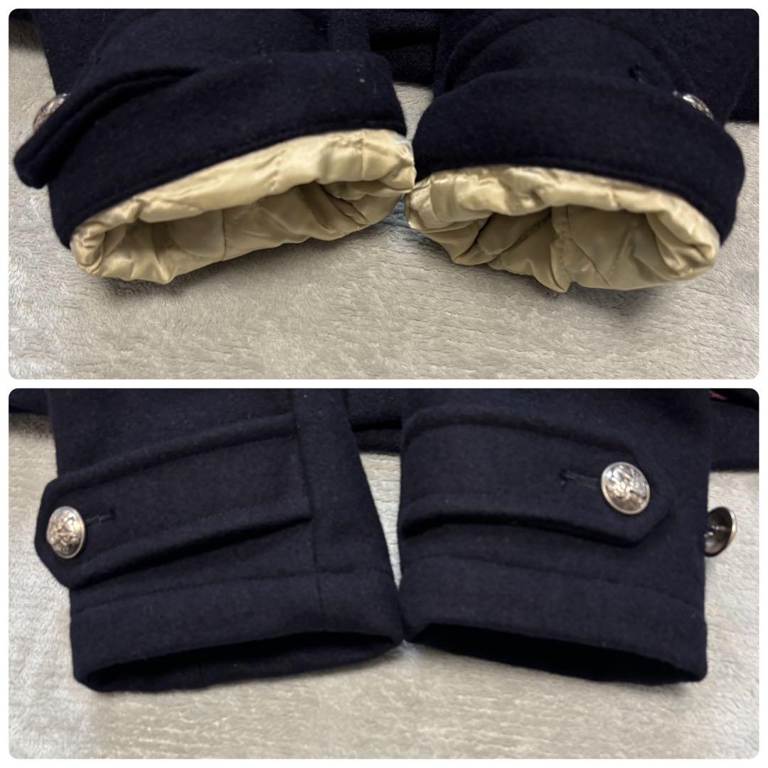 美品✨ポールスミス カシミヤ ナポレオンコート キルティング 銀ボタン 三者混