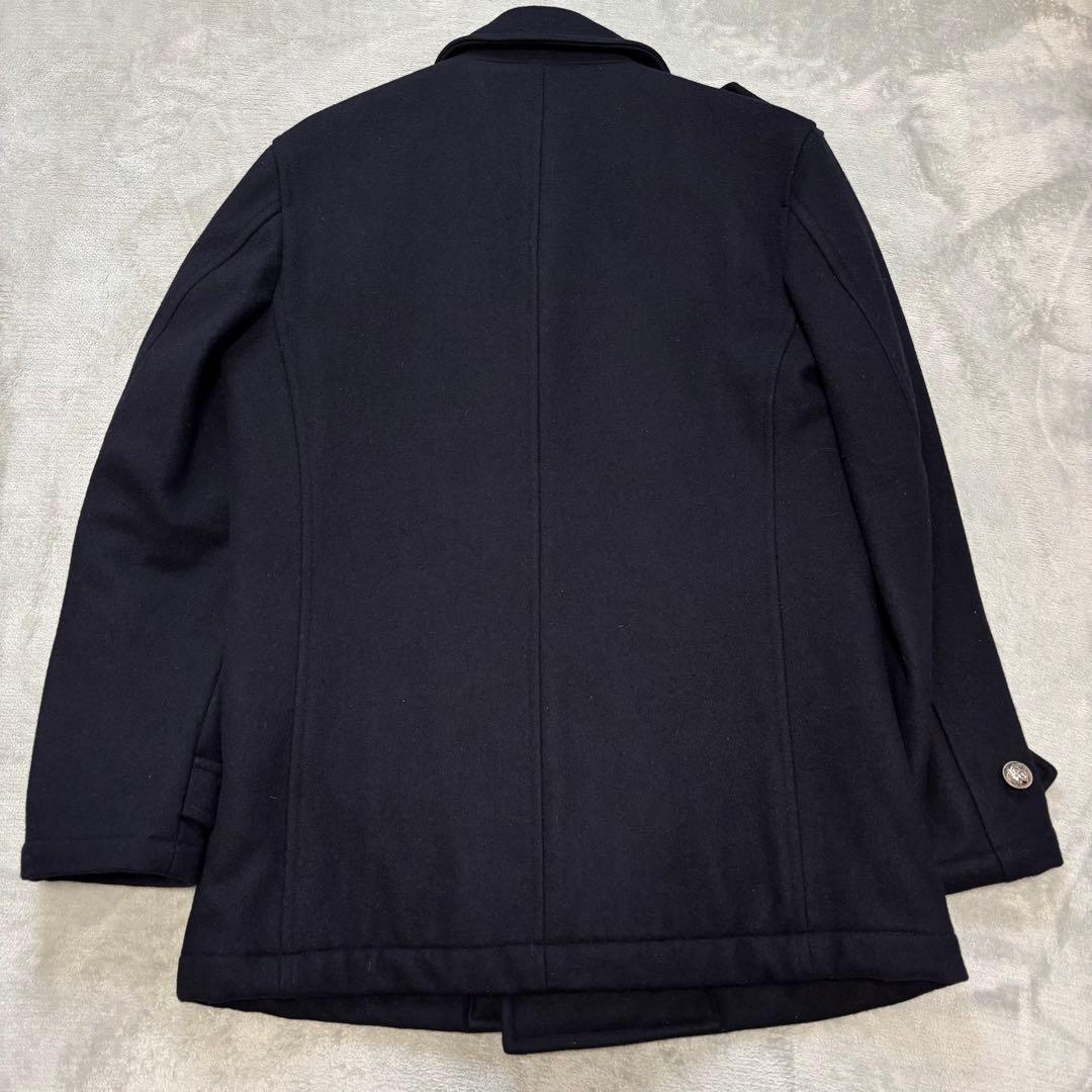 美品✨ポールスミス カシミヤ ナポレオンコート キルティング 銀ボタン 三者混