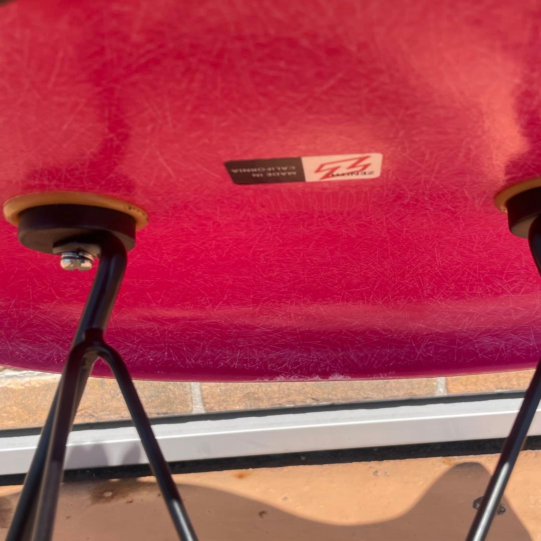 ZENITH ゼニス　チェア 美品！モダニカ　希少カラー ピンク&ブラックフット
