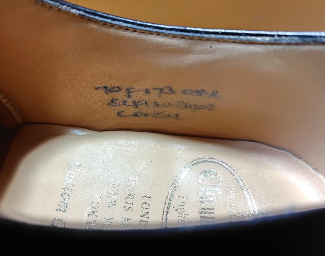 Church's チャーチ CONSUL コンサル 173 CALF UK7