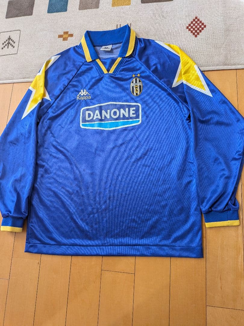 ヴィンテージユニフォーム長袖Kappa ユベントスアウェイDANONE