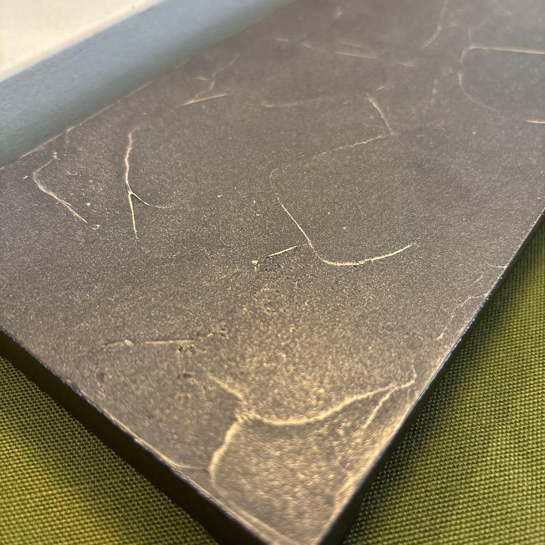 冨樫孝男さん　輪島塗プレート