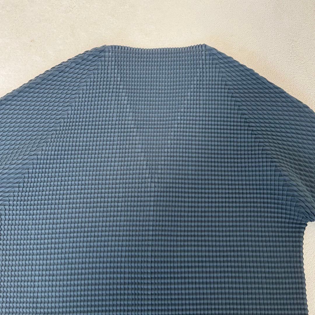極美品✨ISSEY MIYAKE プリーツ　グリーン　オーバーサイズ　長袖