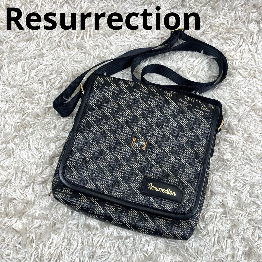 未使用級 Resurrection パロット PVC ショルダーバッグ