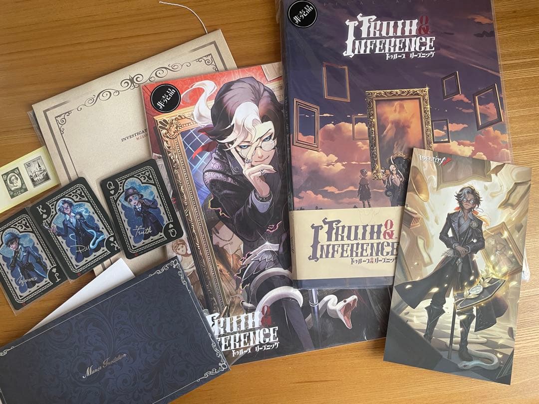 第五人格　オフラインパック3周年　資料　アートブック　漫画　カード　セット