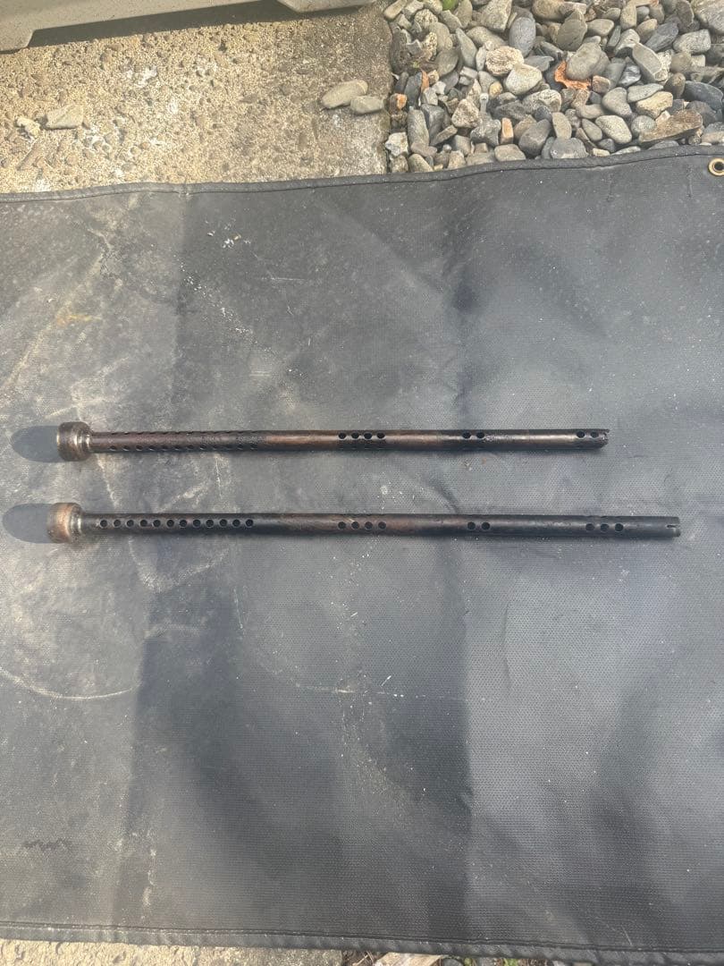 SUZUKI GT125 マフラー、サスペンション