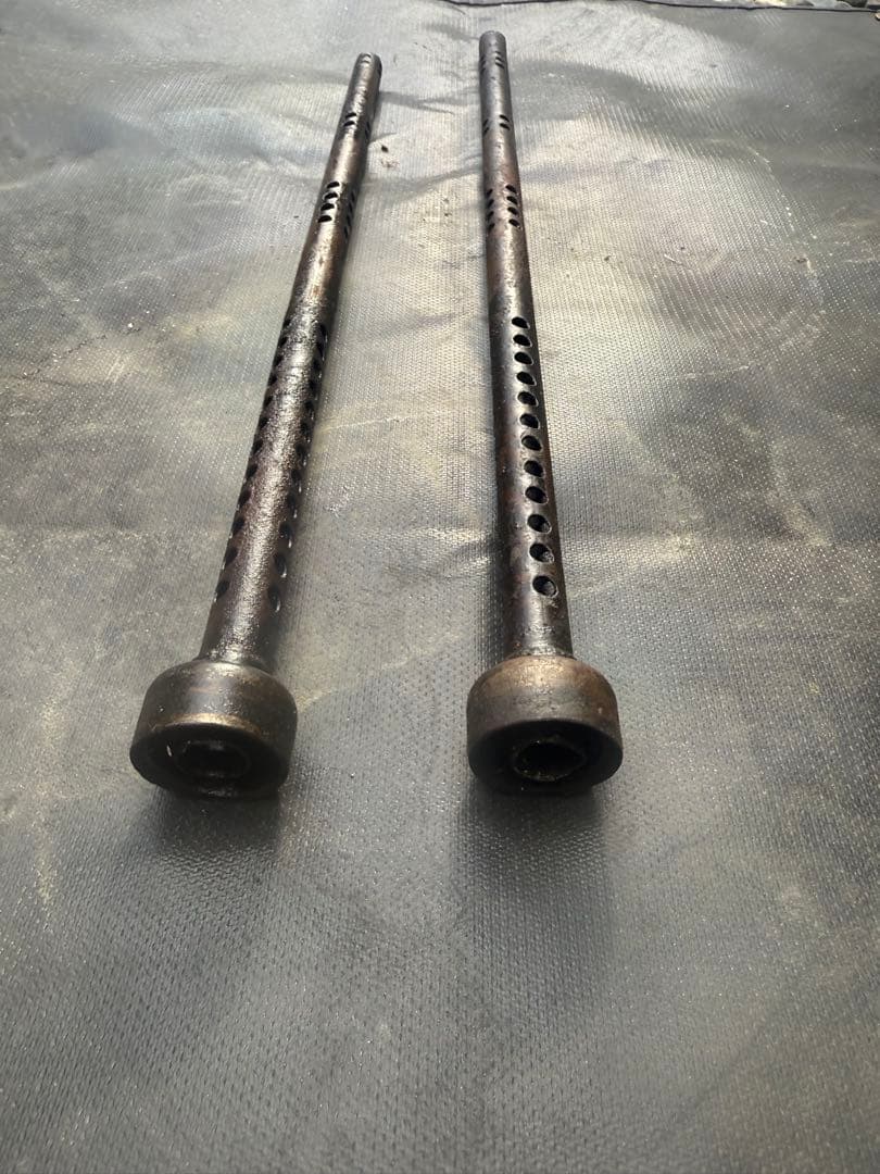 SUZUKI GT125 マフラー、サスペンション